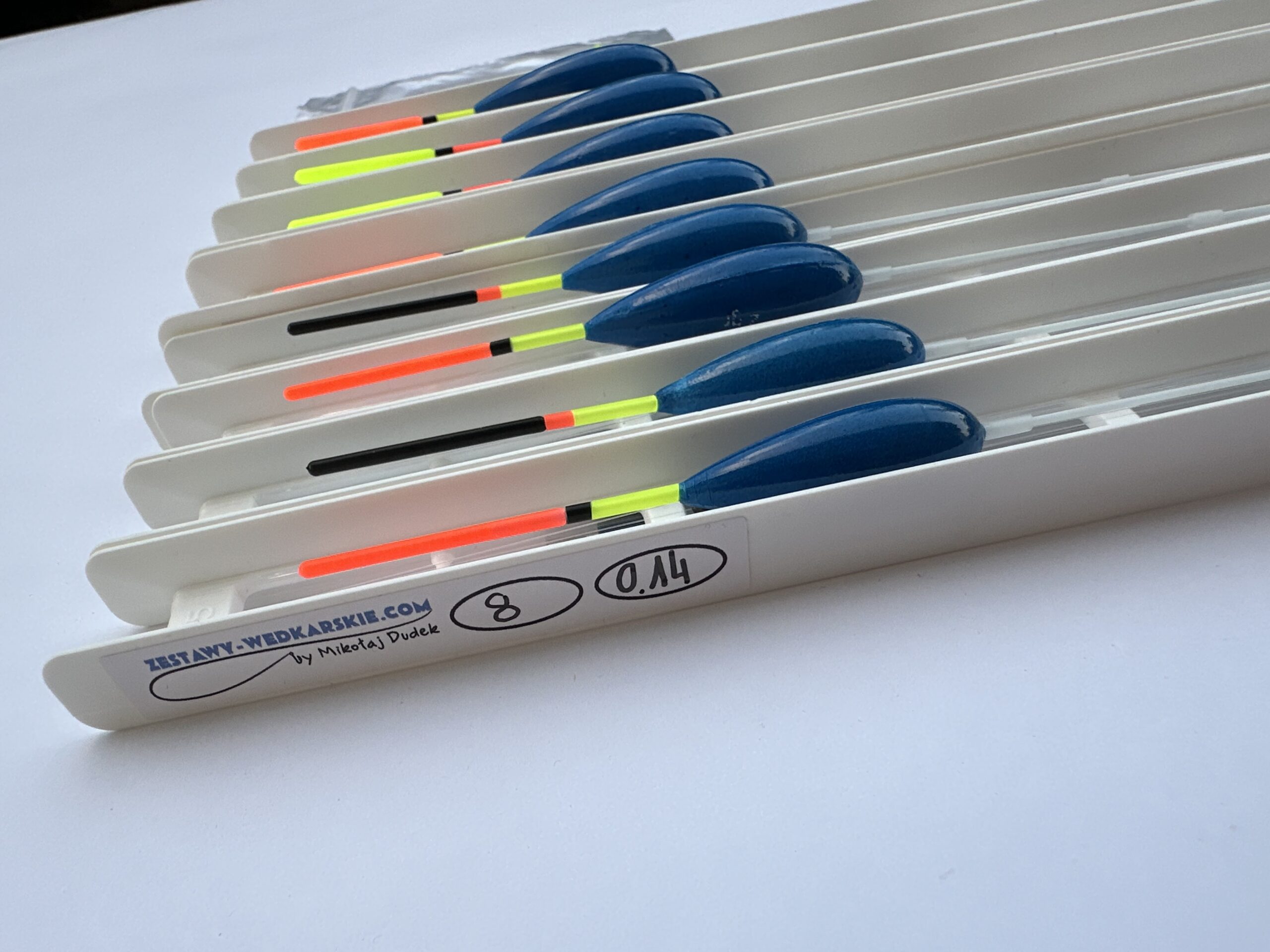 Gotowe zestawy spławikowe Cralusso CAPRI 1.5-4g 8szt. - obrazek 2