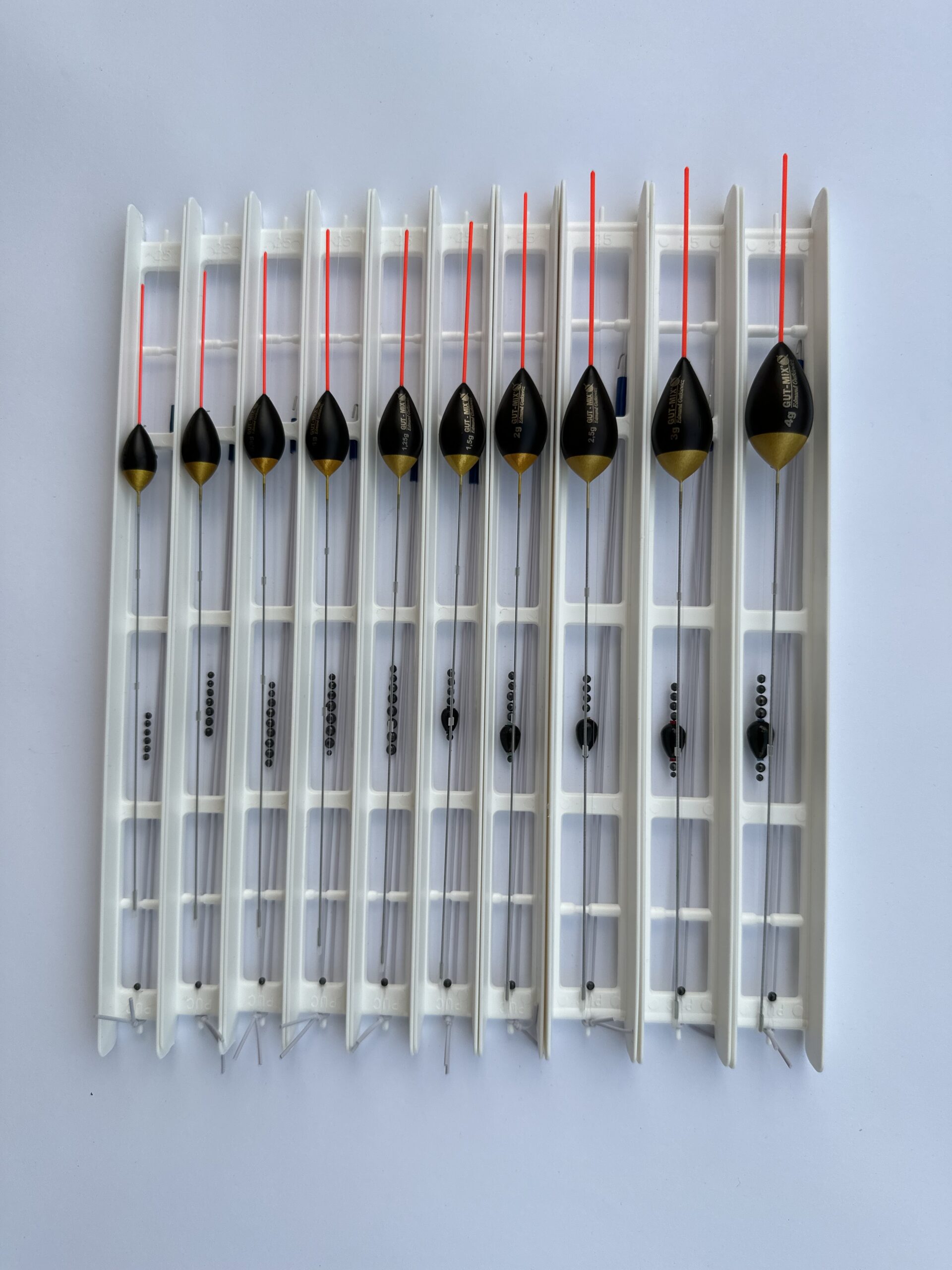 Gotowe zestawy spławikowe Gut-mix AS 0.4-4g 10szt.