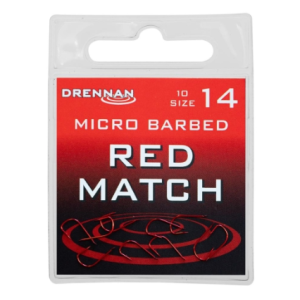 Haczyki Drennan RED MATCH 10szt.