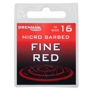 Haczyki Drennan FINE RED 10szt.