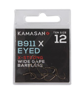 Haczyki Kamasan B911X Eyed 10szt.