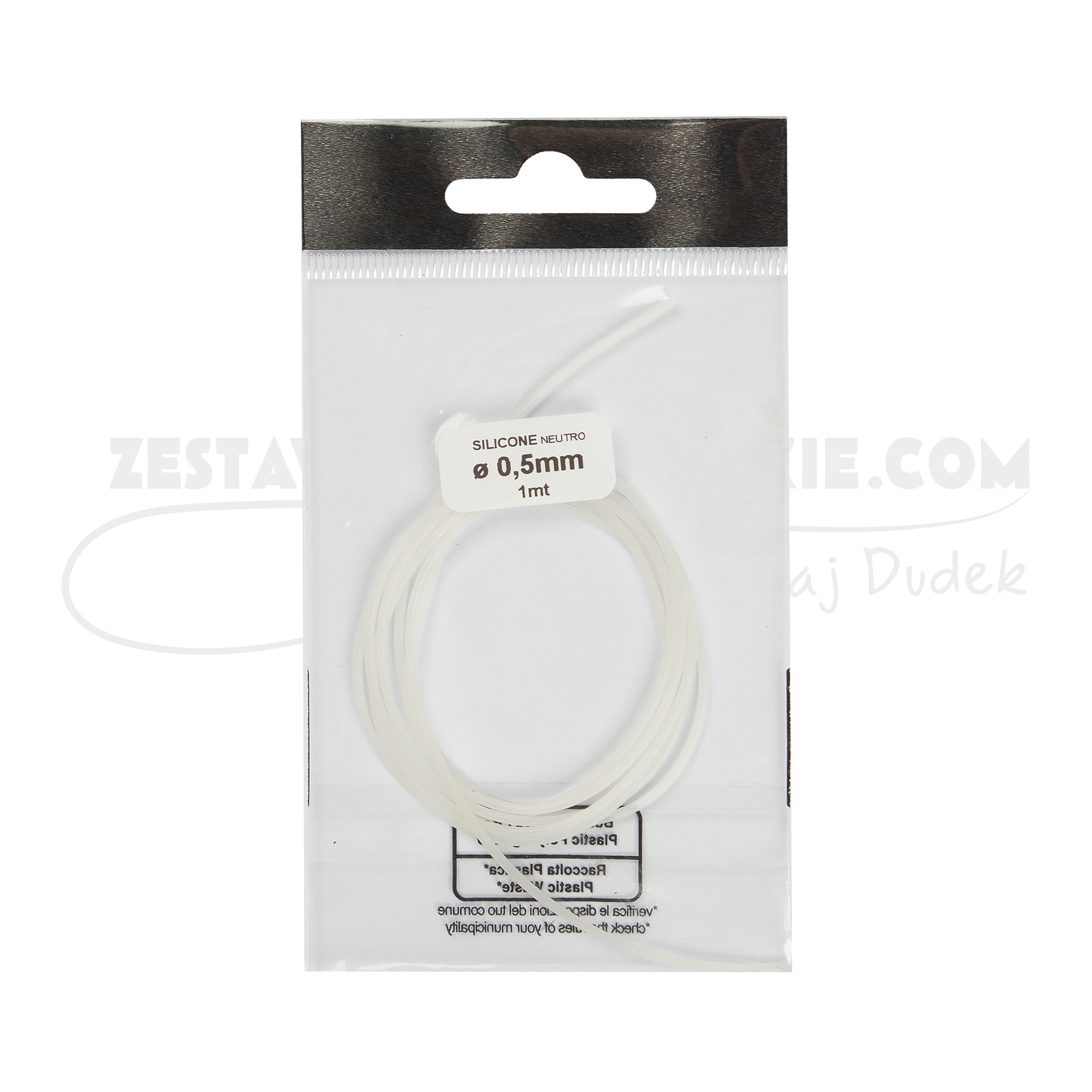 Wężyk silikonowy 1m