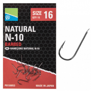 Gotowe przypony Preston Natural N-10 15szt.