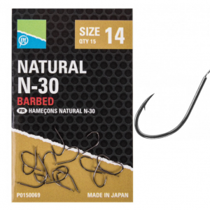 Gotowe przypony Preston Natural N-30 15szt.